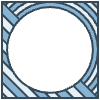 Glasses Stained Mosiac 100 Element from Patterns Mosaic - Monochrome Set