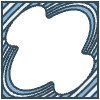Glasses Stained Mosiac 105 Element from Patterns Mosaic - Monochrome Set