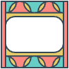 Glasses Stained Mosiac 116 Element from Patterns Mosaic - Colors Set