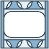 Glasses Stained Mosiac 116 Element from Patterns Mosaic - Monochrome Set