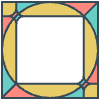 Glasses Stained Mosiac 133 Element from Patterns Mosaic - Colors Set