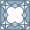Glasses Stained Mosiac 149 Element from Patterns Mosaic - Monochrome Set