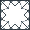 Glasses Stained Mosiac 151 Element from Patterns Mosaic - Linear Set