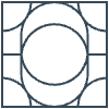 Glasses Stained Mosiac 155 Element from Patterns Mosaic - Linear Set