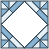Glasses Stained Mosiac 87 Element from Patterns Mosaic - Monochrome Set