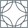 Glasses Stained Mosiac 93 Element from Patterns Mosaic - Linear Set