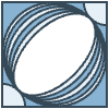 Glasses Stained Mosiac 94 Element from Patterns Mosaic - Monochrome Set