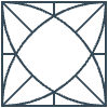 Glasses Stained Mosiac 97 Element from Patterns Mosaic - Linear Set