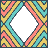 Glasses Stained Mosiac 99 Element from Patterns Mosaic - Colors Set