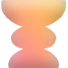 Goblet Shape Element from Blob Shapes - Gradient Set
