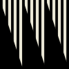 Grasses Stripe Line Element from Patterns Tiles - Monochrome Set