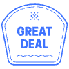 Great Deal Tag Element from Badges Classic - Line Set