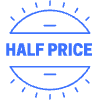 Half Price Circle Element from Badges Classic - Line Set