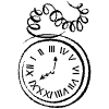 Hand Watch Element from Symbols - Flourishes Set