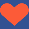 Heart Element from Patterns Tiles - Color Set