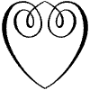 Heart Element from Symbols - Flourishes Set