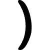 Highlight Bracket Curve Right Element from Annotations - Sketch Style Set