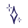 Highlight Sparkle Element from Scribbles - Sketch Style Set