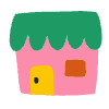 House Shop 1 Element from Doodles - Flat Set