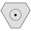 Hud Focus Triangle Element from Cyber GUI Elements Set