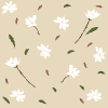 Kobus Magnolia 2 Element from Backgrounds - Seamless Set