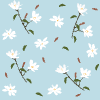 Kobus Magnolia 3 Element from Backgrounds - Seamless Set