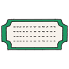 Label 1 Element from Washi Tapes - Classic Set