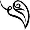 Leaf 1 Element from Symbols - Flourishes Set