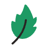 Leaf 2 Element from Doodles - Flat Set