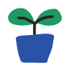 Leaf 3 Element from Doodles - Flat Set