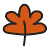 Leaf 4 Element from Doodles - Classic Set