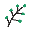 Leaf 5 Element from Doodles - Flat Set
