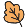 Leaf 7 Element from Doodles - Classic Set