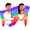 Lgbt Wedding Illustration from Sofia - Free Set