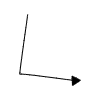 Line Arrow Angled Filled Head Long 5 Element from Arrows - Variable Line Thickness Set
