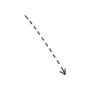 Line Arrow Straight Dashed Line Head Long 8 Element from Arrows - Variable Line Thickness Set