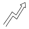 Line Arrow Thick Zigzag 3 Element from Arrows - Variable Line Thickness Set