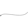 Line Arrow Wiggle Left Curve 5 Element from Arrows - Variable Line Thickness Set