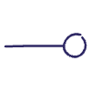 Line Bullet Point Left Non Filled Element from Annotations - Variable Line Thickness Set