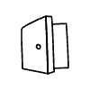 Line Door Open Non Filled Element from Hand Drawn Icons - Variable Thickness Set