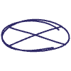Line Highlight Eclipse Cross 1 Element from Annotations - Variable Line Thickness Set
