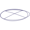 Line Highlight Eclipse Cross Element from Annotations - Variable Line Thickness Set
