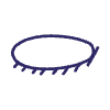 Line Highlight Ellipse Hatch Underline 1 Element from Annotations - Variable Line Thickness Set