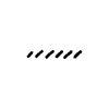 Line Highlight Hatch Underline 1 Element from Annotations - Variable Line Thickness Set