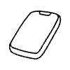 Line Mobile Phone Non Filled Element from Hand Drawn Icons - Variable Thickness Set