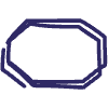 Line Octagon Element from Annotations - Variable Line Thickness Set