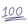 Line Perfect Score 100 Element from Scribbles - Variable Line Thickness Set