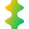 Line Ribbon Element from Geometric Shapes - Gradient Set