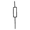Line Slider 1 Non Filled Element from Hand Drawn Icons - Variable Thickness Set