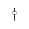 Line Slider Small Non Filled Element from Hand Drawn Icons - Variable Thickness Set